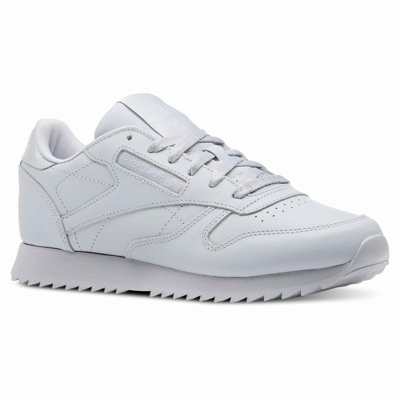 Tenisi Reebok Classic Leather Ripple Dama Gri Romania BE2090JQ